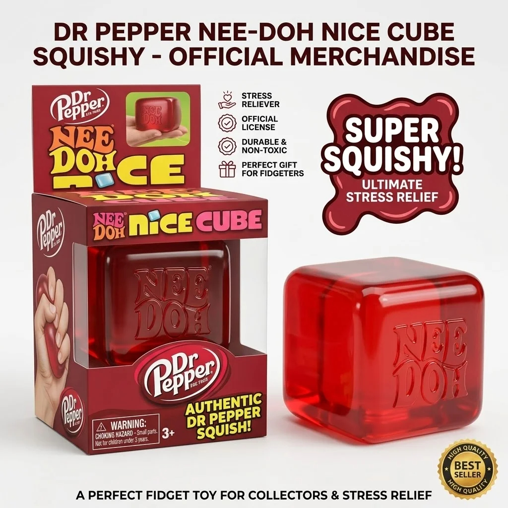 Fidget Cube Original - Schylling NeeDoh Nice Cube Sensory Squeeze