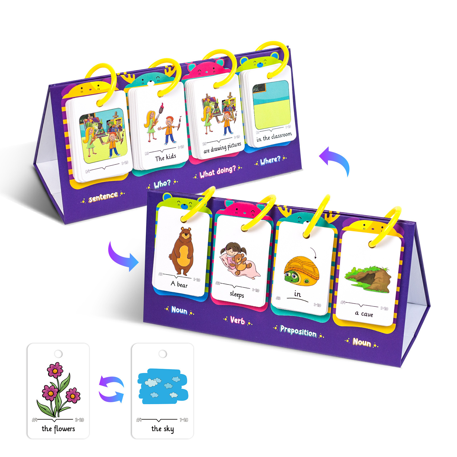 80Pcs Table Model Visual Word  – Graded Card Display Bewertung und Preis