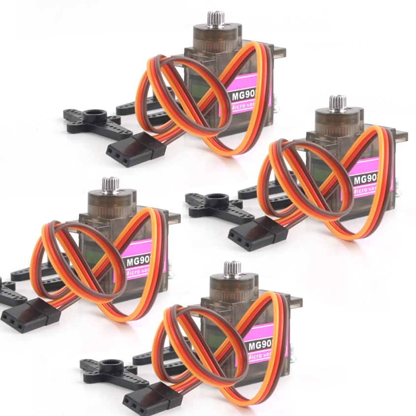 4PCS 9g MG90S All Metal Gear M – Model Airplane Plastic Bewertung und Preis