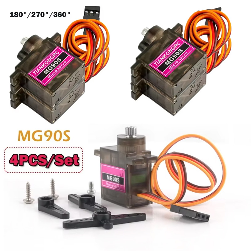 4PCS 9g MG90S All Metal Gear M – Model Airplane Plastic Bewertung und Preis