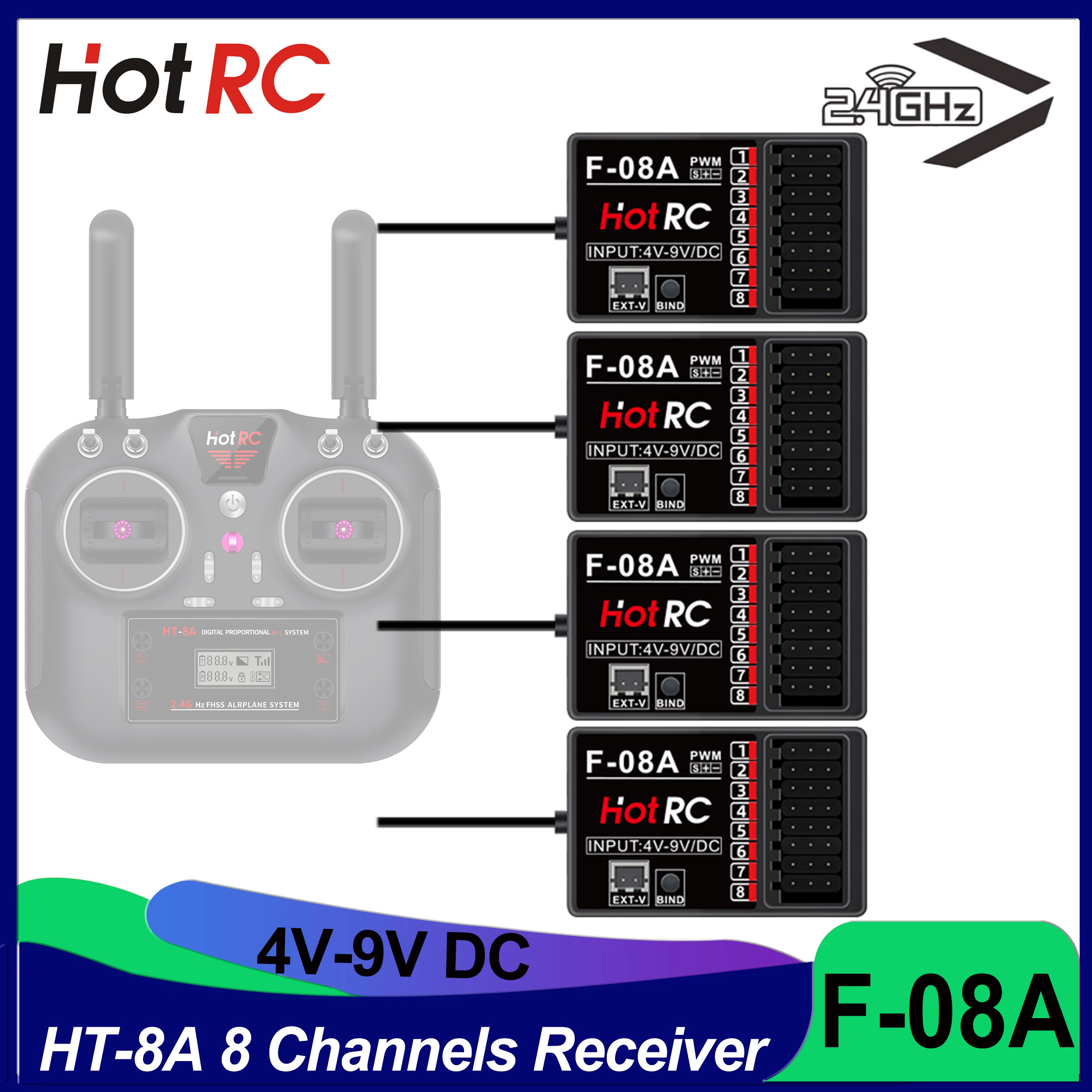 HOTRC RC Model Parts 8 Channel – Model Airplane Plastic Bewertung und Preis