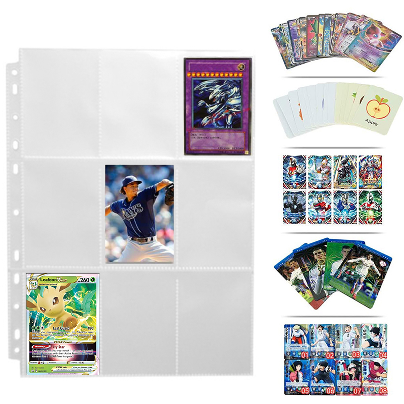 50pcs 9 Pocket Trading Gaming  – Trading Card Binder Bewertung und Preis
