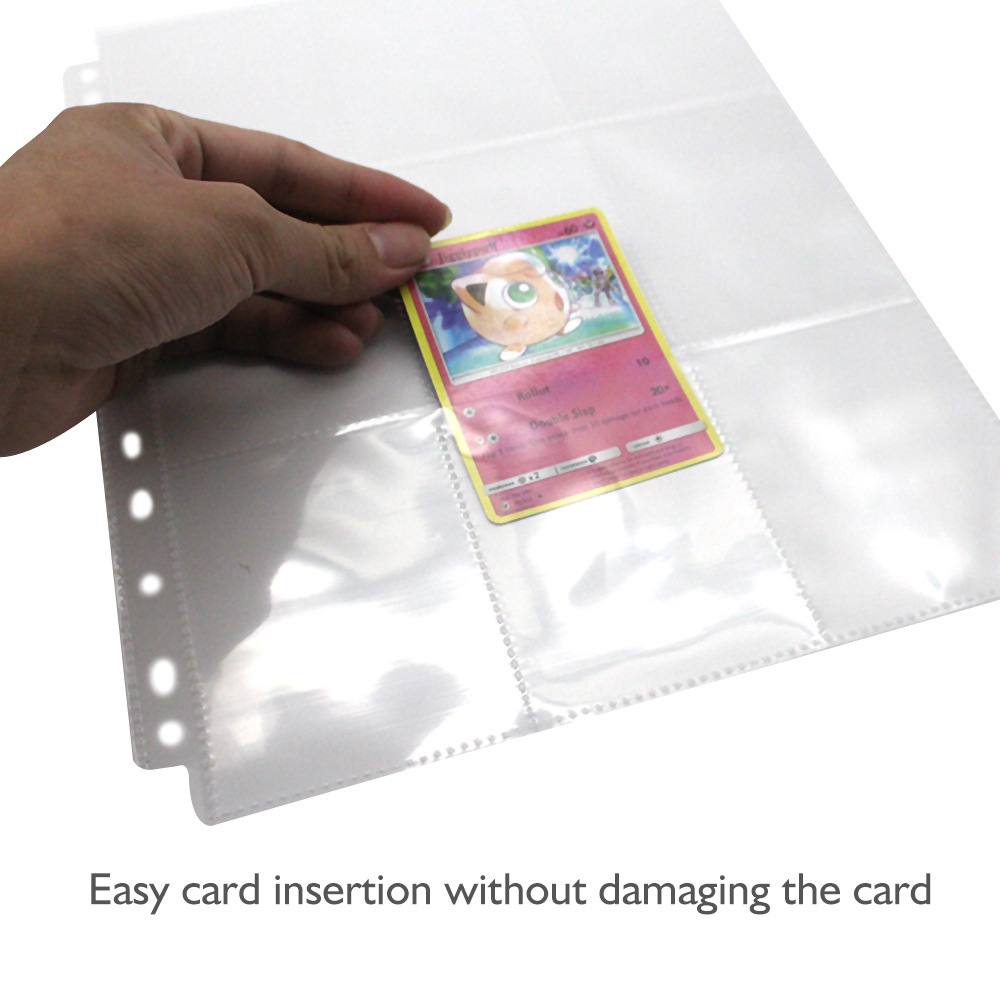 50pcs 9 Pocket Trading Gaming  – Trading Card Binder Bewertung und Preis