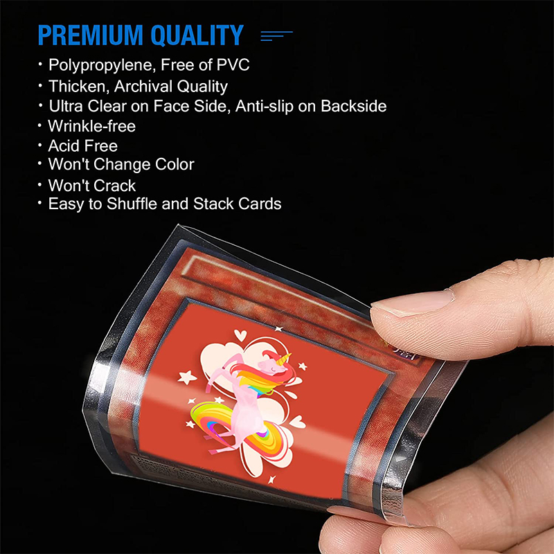 200 Pcs Transparent Playing Ca – Card Penny Sleeve Bewertung und Preis