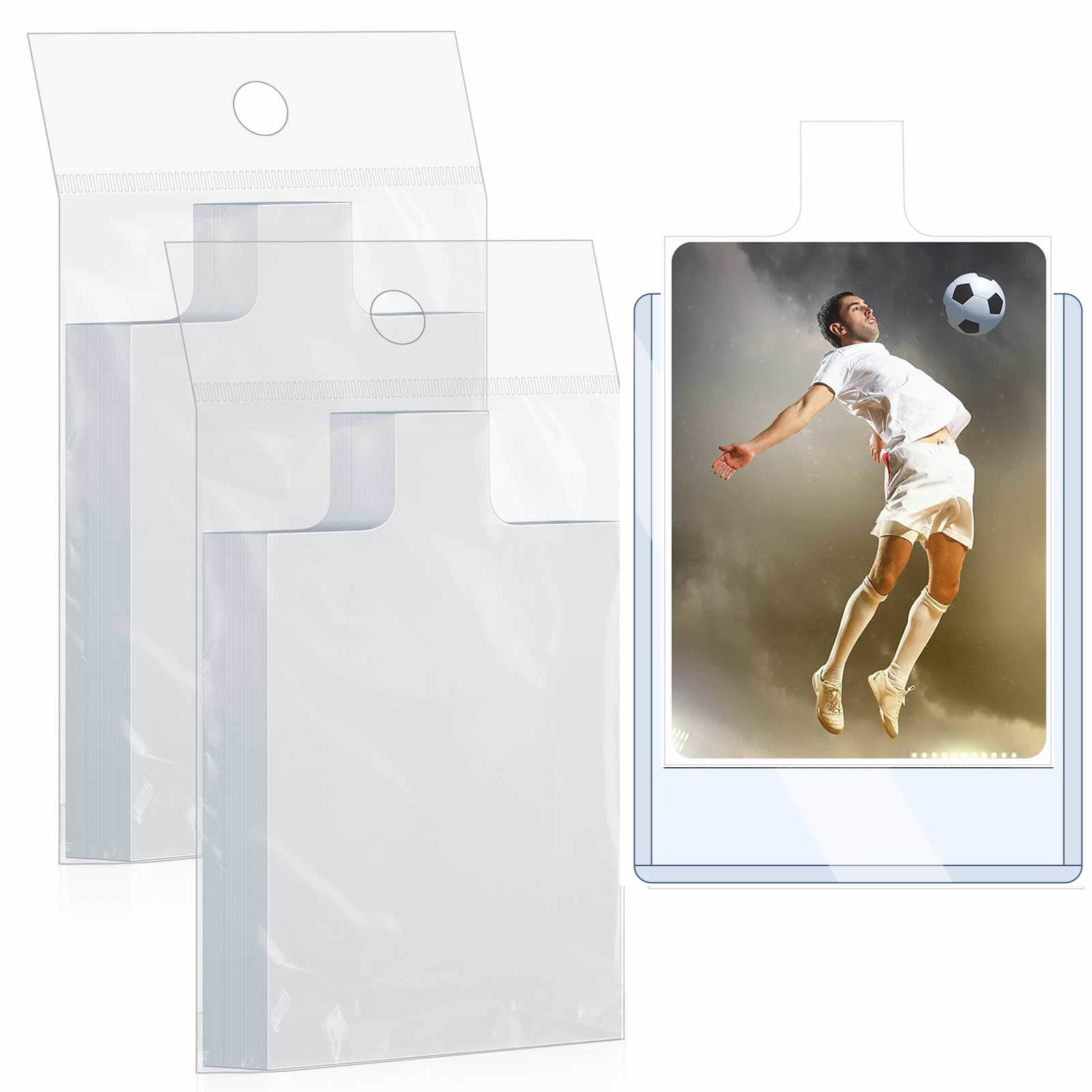100-1000pcs 65*90mm Raised Typ – Card Penny Sleeve Bewertung und Preis