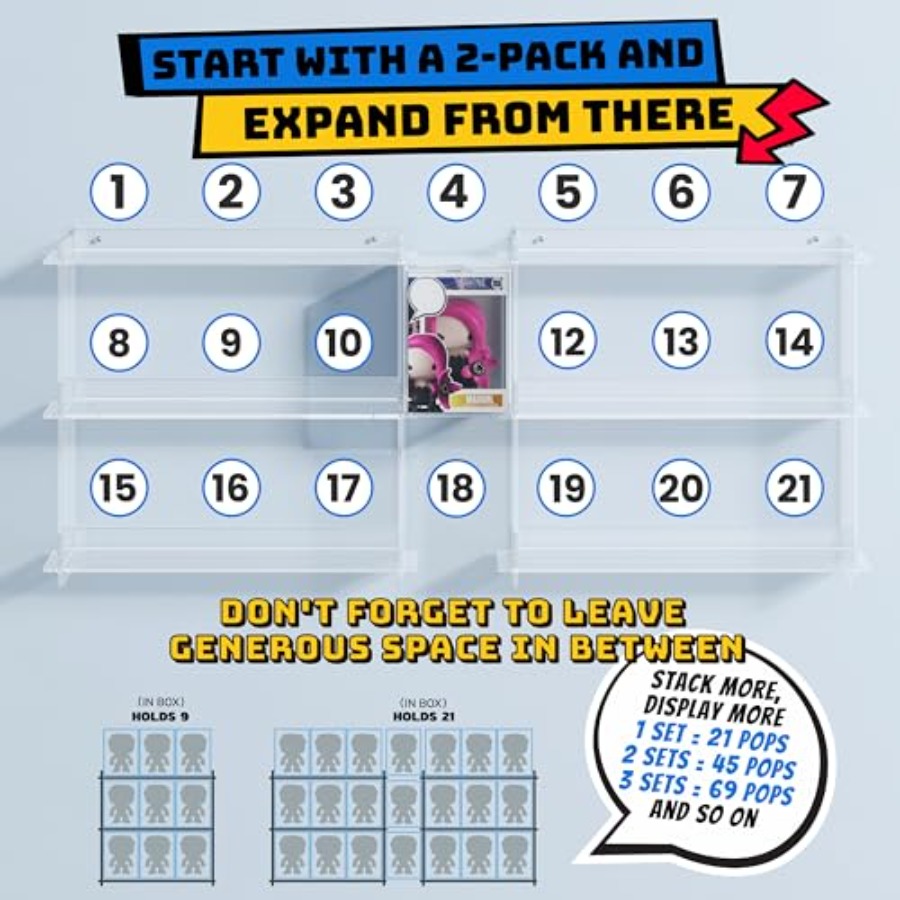 Wall Display Shelves Compatibl – Pop Display Shelf Bewertung und Preis