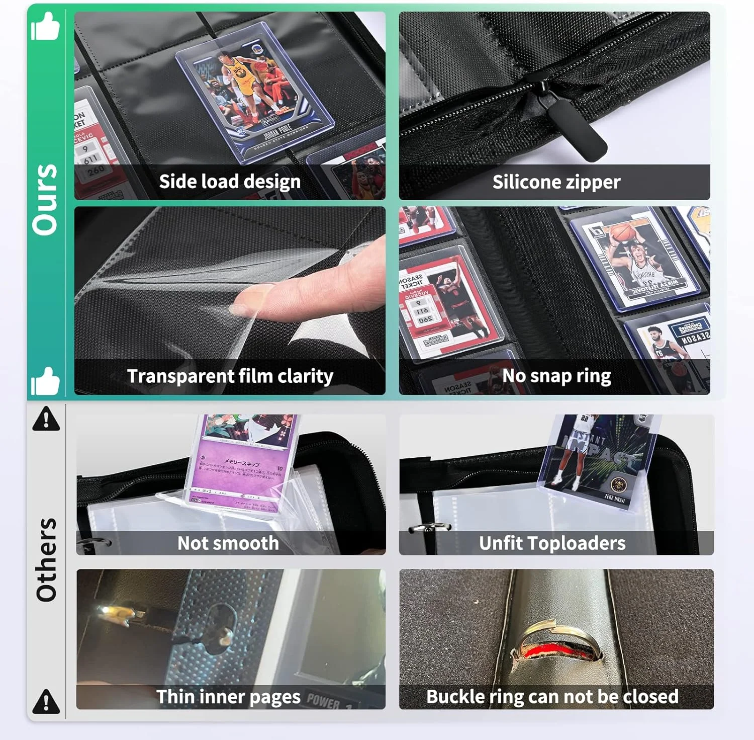Card Binder, 9-Pocket Trading  – Trading Card Binder Bewertung und Preis