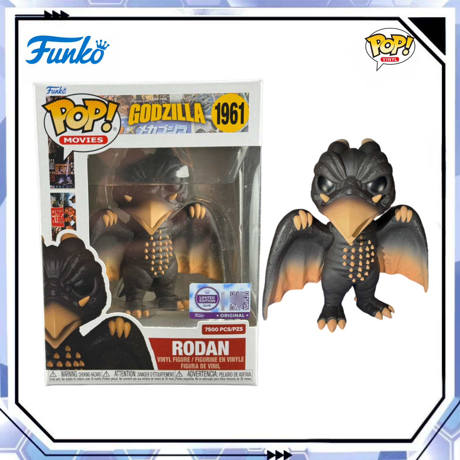 Godzilla Rodan Figure Funko Po – Funko Pop Protector Bewertung und Preis