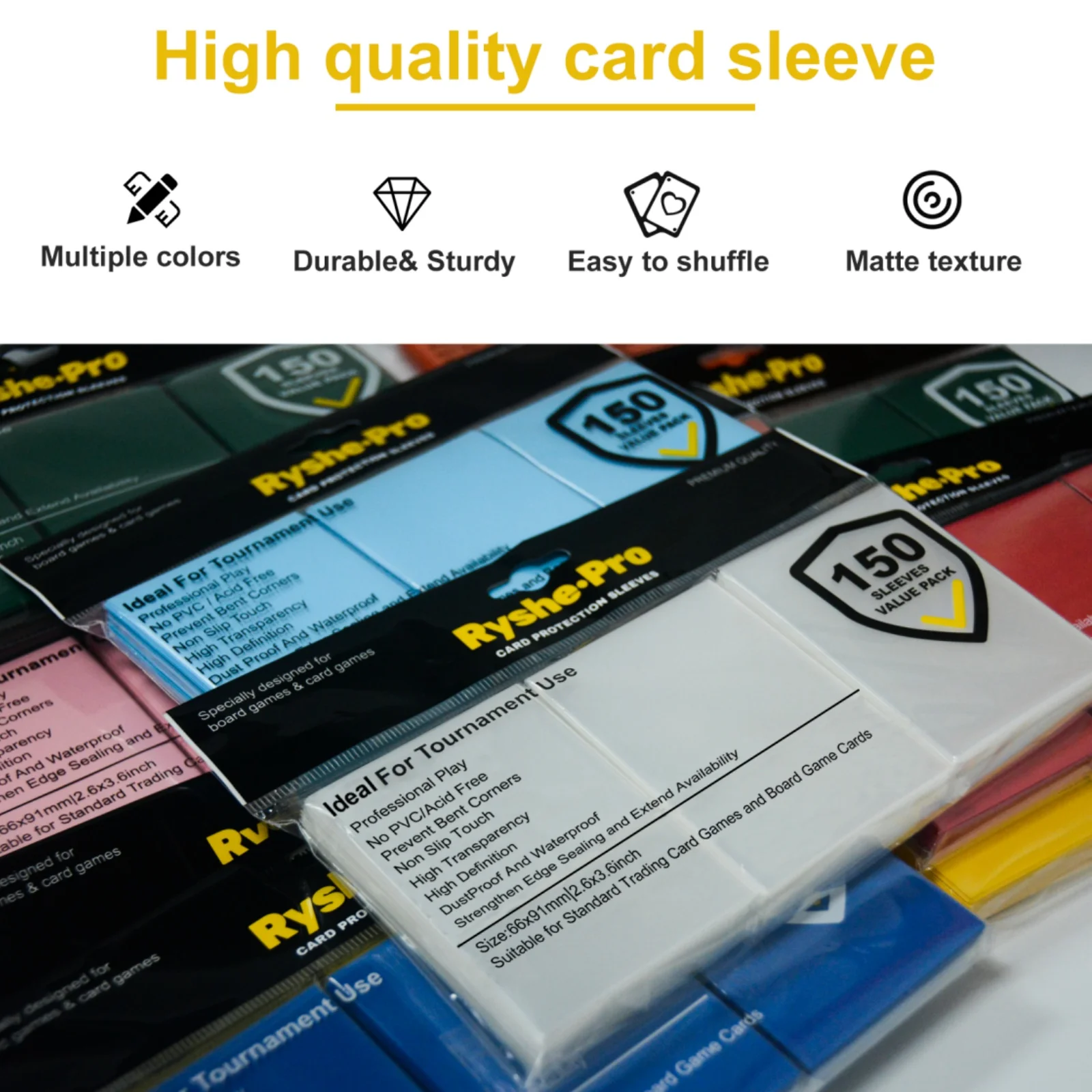 150Pcs 66*91mm Premium Card Sl – Card Penny Sleeve Bewertung und Preis