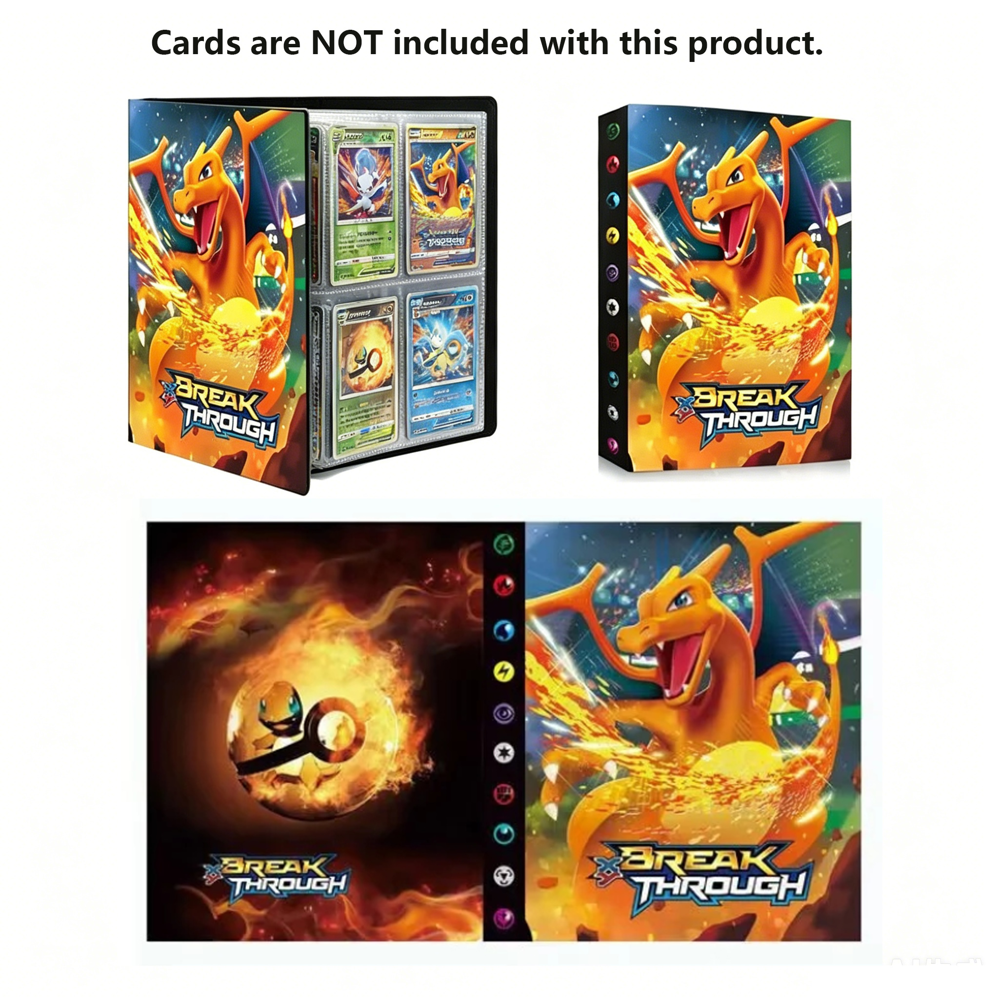 NEW 240PCS Pok é mon Cards Alb – Pokemon Binder Card Bewertung und Preis