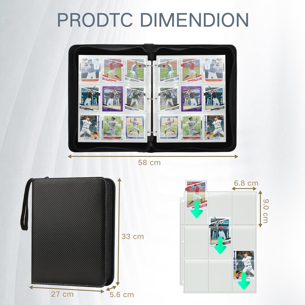 Premium 720 Double Sided Pocke – Trading Card Binder Bewertung und Preis