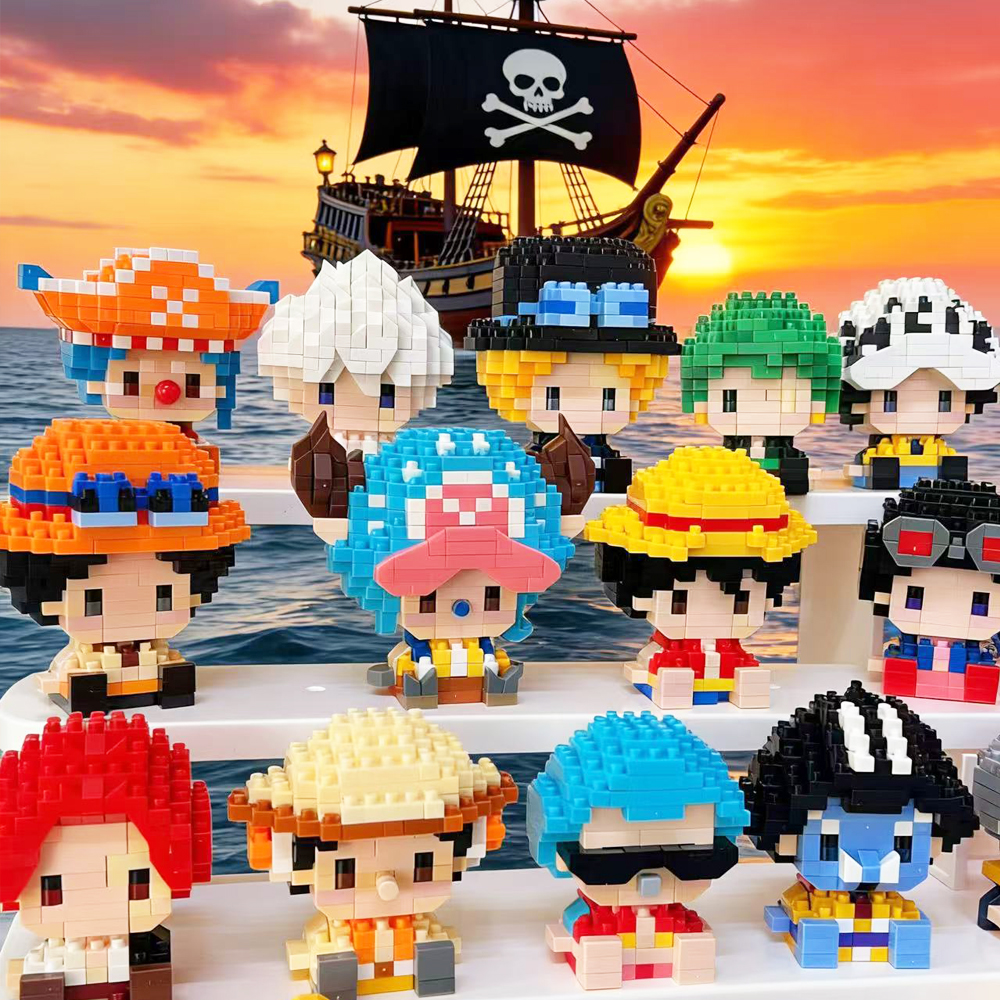 ONE PIECE Sun God Nika Luffy M – Building Block Mini Bewertung und Preis