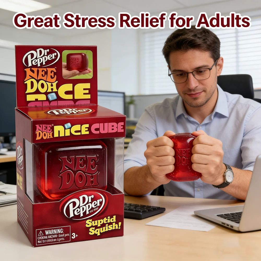 =* Dr Pepper x NeeDoh Nice Cub – Fidget Cube Original Bewertung und Preis