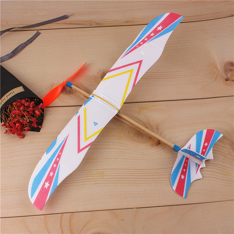 5/10Pcs Rubber Band Powered Ai – Model Airplane Plastic Bewertung und Preis