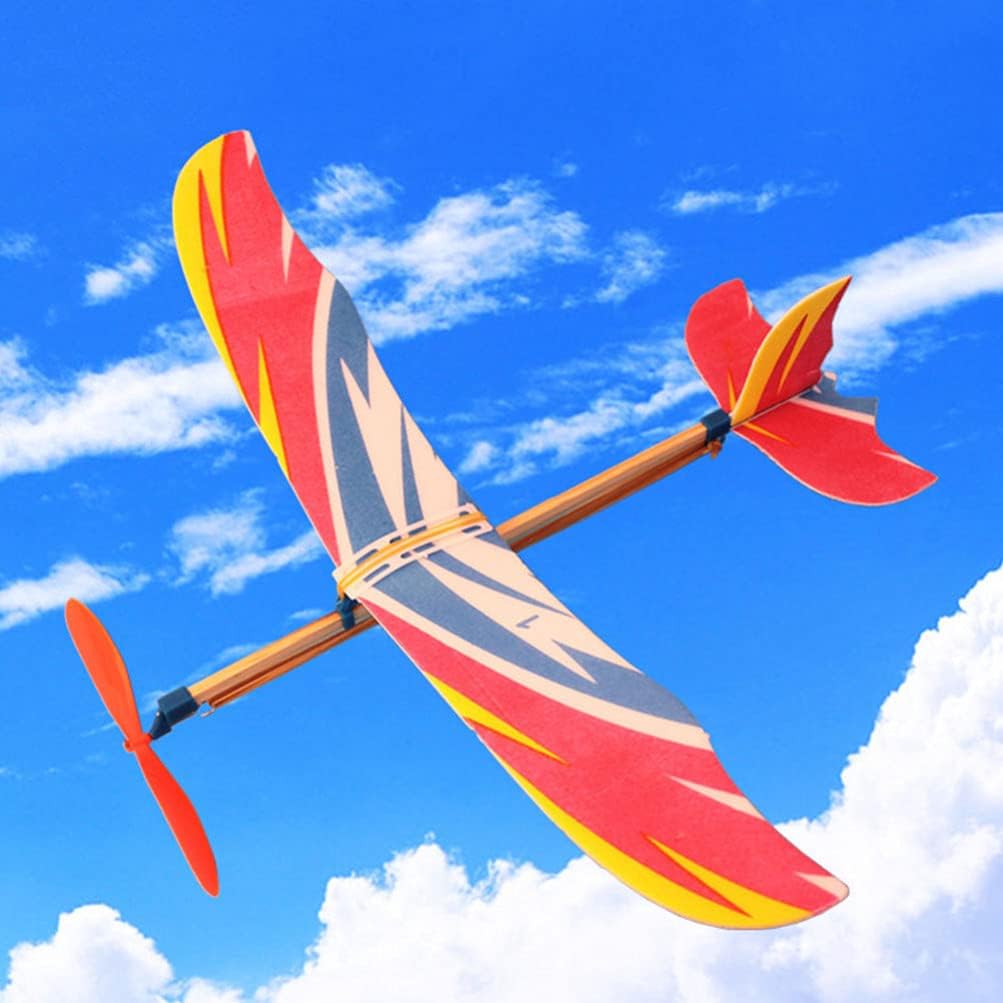 5/10Pcs Rubber Band Powered Ai – Model Airplane Plastic Bewertung und Preis