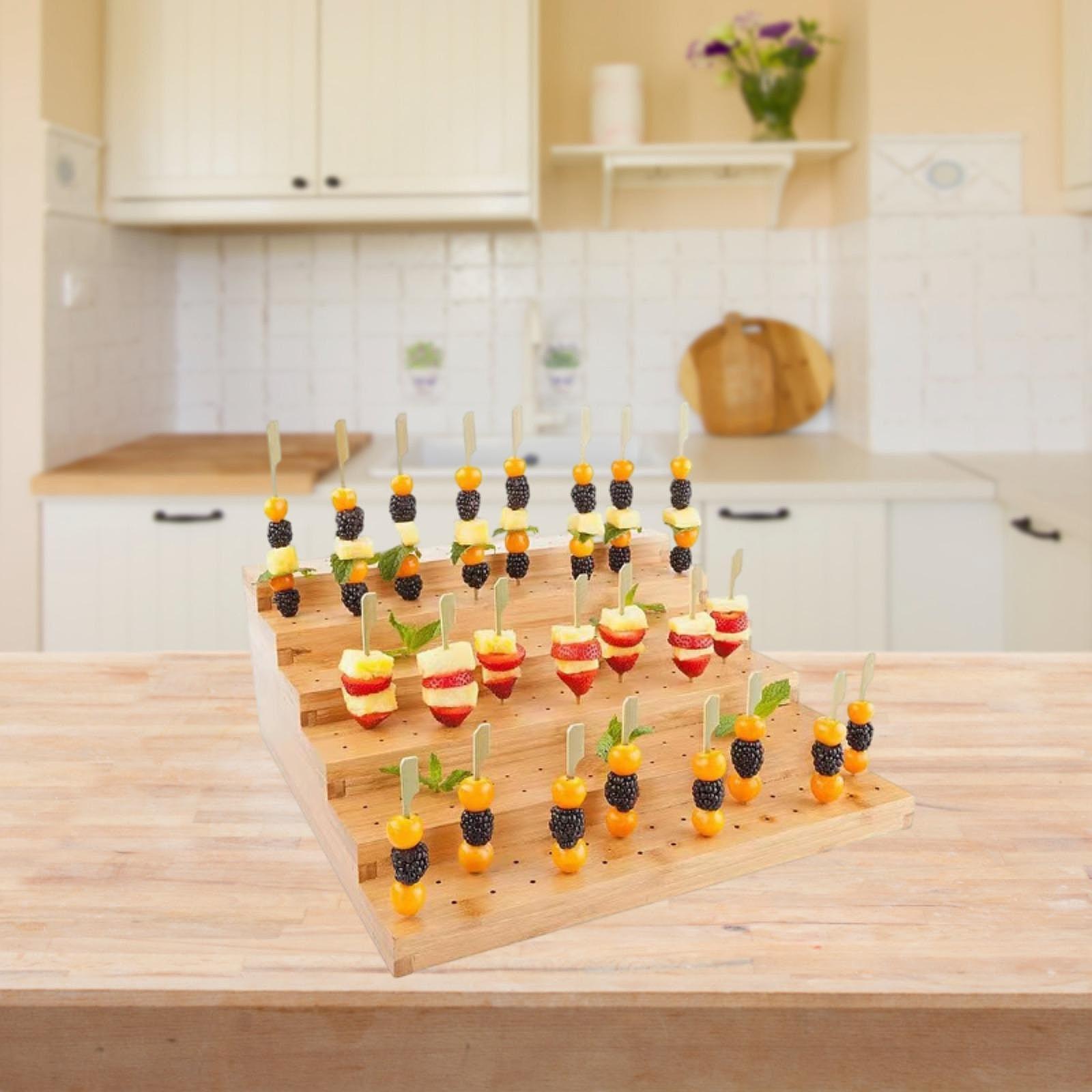 Wood Lollipop Holder Portable  – Display Risers Set Bewertung und Preis