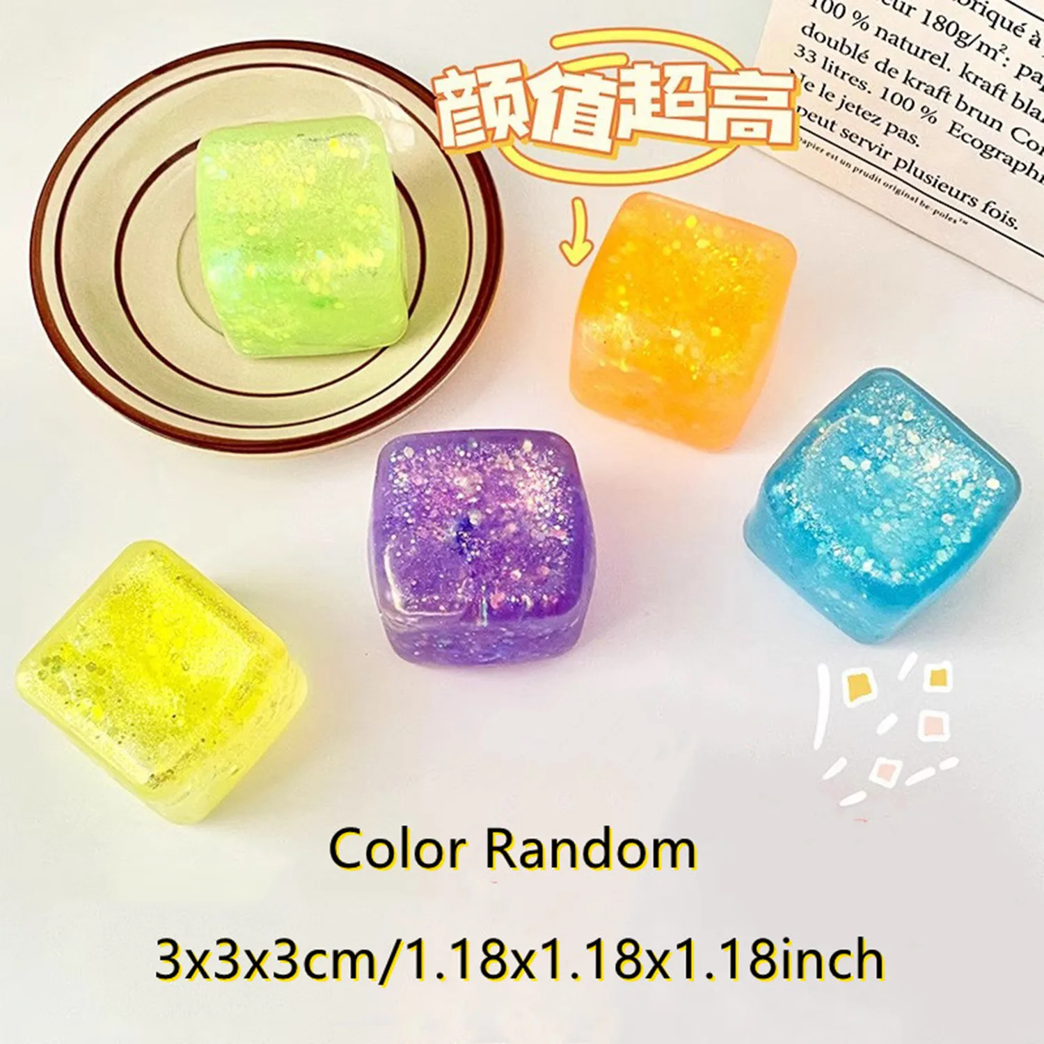 Cute Glitter Liquid Malt Sugar – Fidget Cube Original Bewertung und Preis
