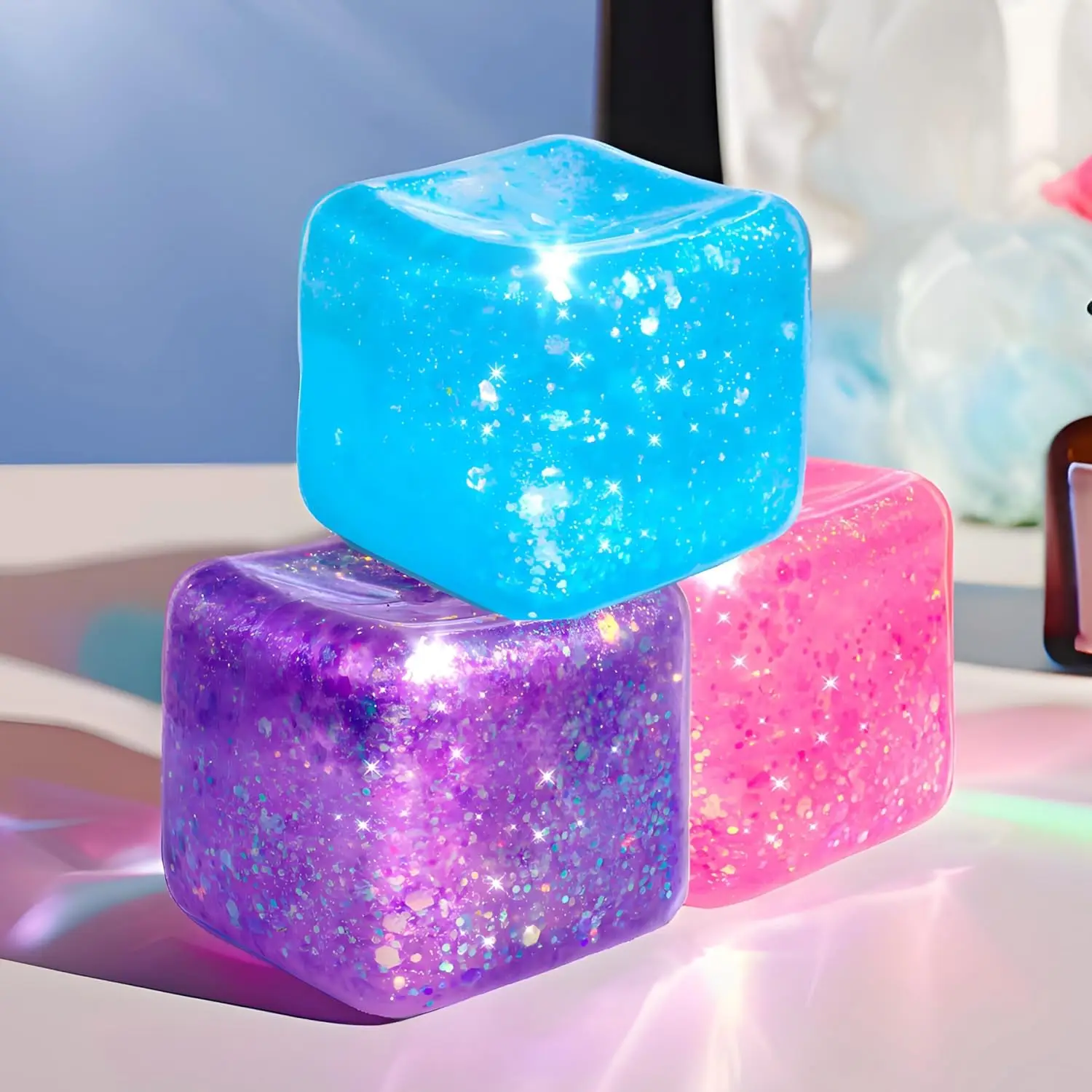 Cute Glitter Liquid Malt Sugar – Fidget Cube Original Bewertung und Preis