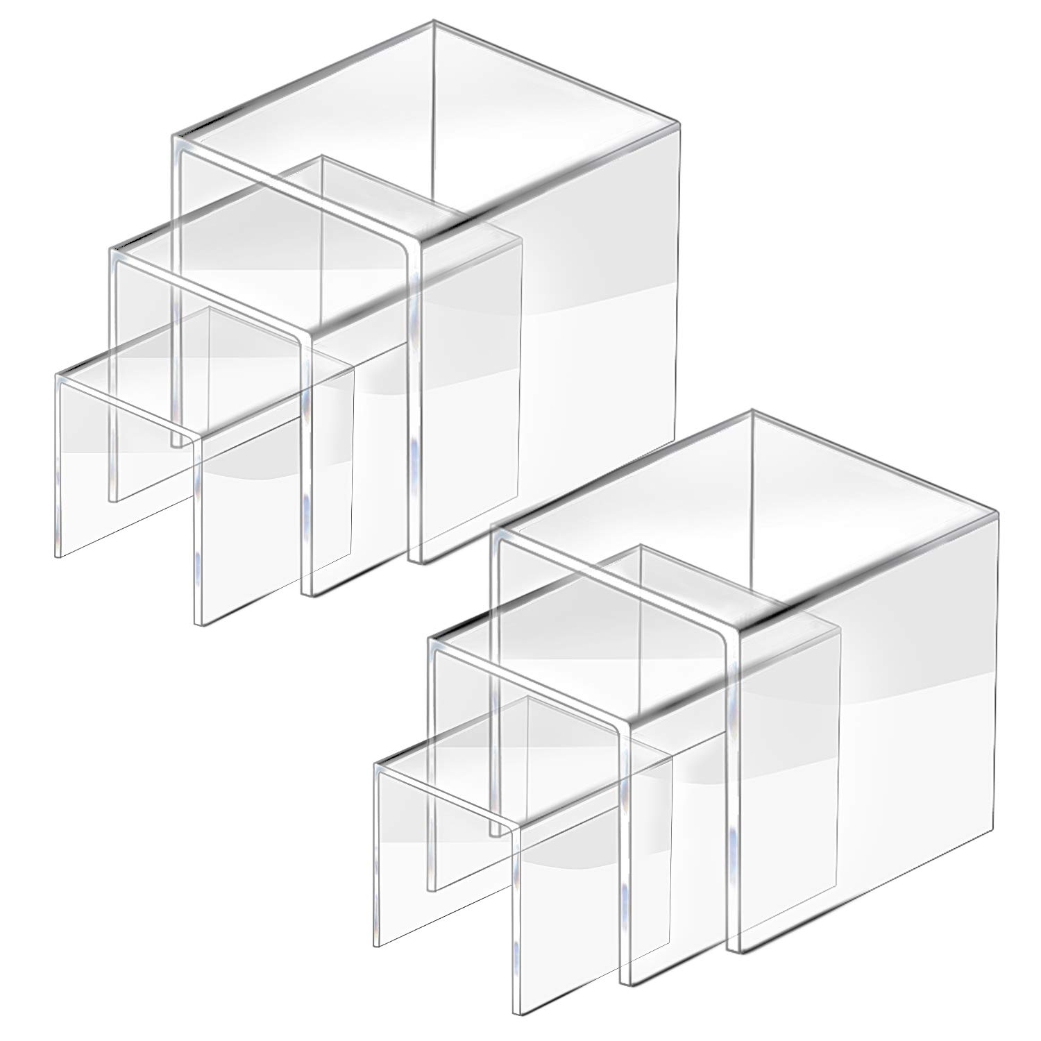 U Shape Acrylic Display Risers – Pop Display Shelf Bewertung und Preis