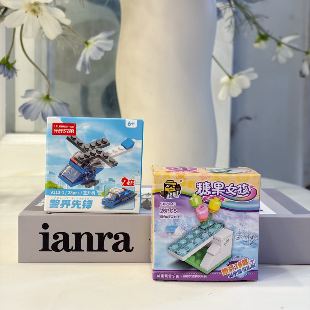 2-in-1 Police Helicopter Build – Building Block Mini Bewertung und Preis