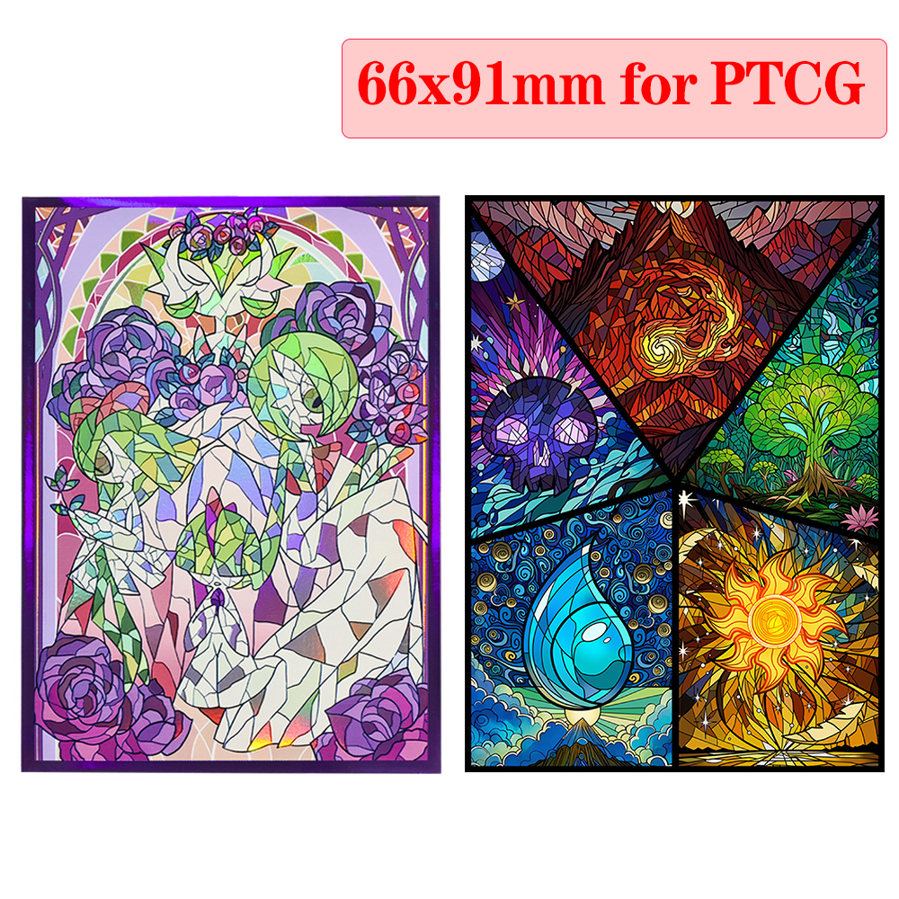 60pcs 66x91mm Multiple Styles  – Card Penny Sleeve Bewertung und Preis