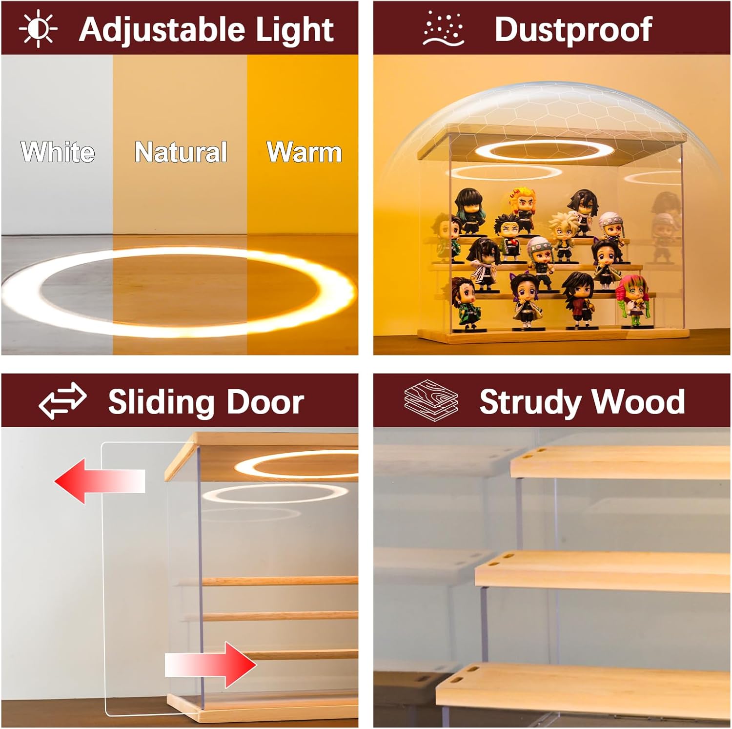 Acrylic Display Case with Adju – Display Case Acrylic Bewertung und Preis