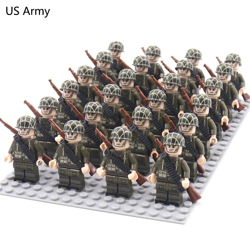 World War II military soldier  – Building Block Mini Bewertung und Preis