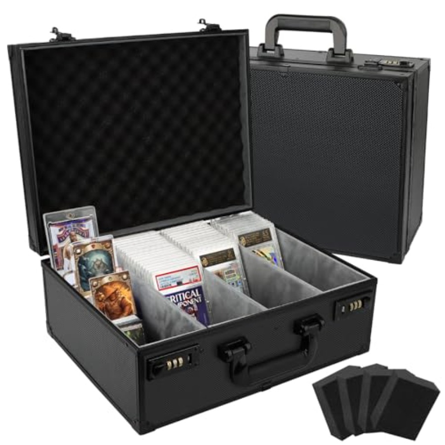 Graded Card Storage Box Holds  – Card Top Loader Bewertung und Preis