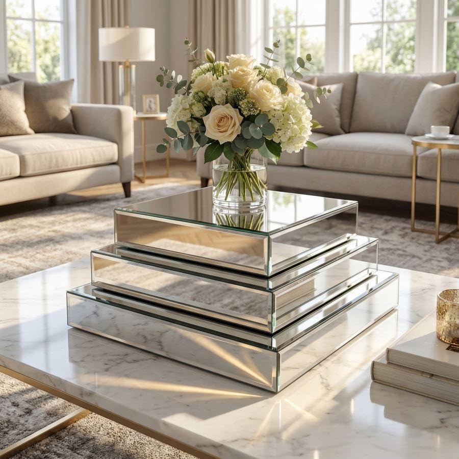 Mirror Display Riser Stands 3  – Display Risers Set Bewertung und Preis