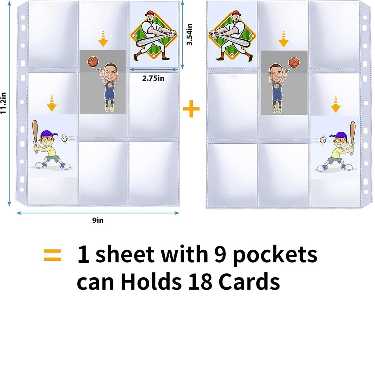 50 Pack 9 Pocket Card Sleeves  – Pokemon Binder Card Bewertung und Preis