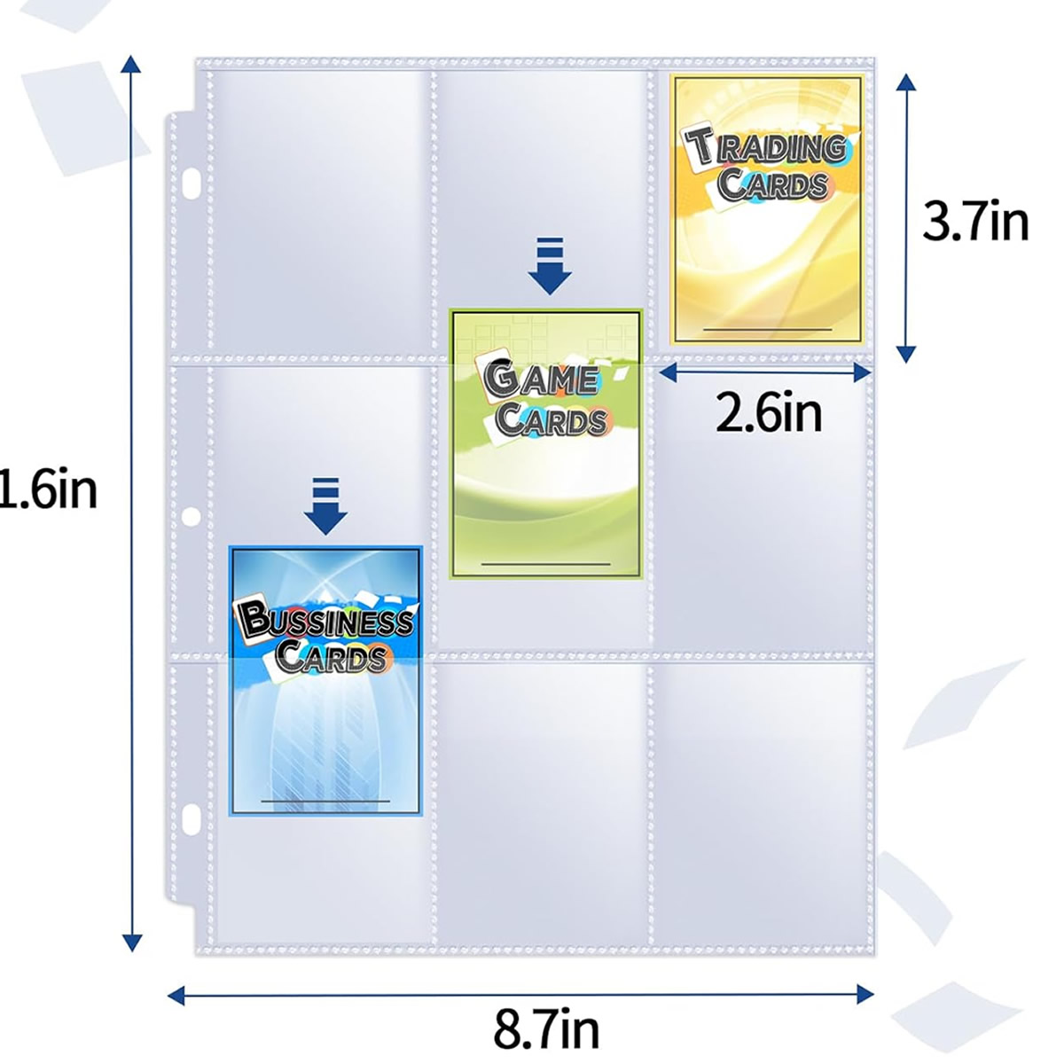 50 Pack 9 Pocket Card Sleeves  – Pokemon Binder Card Bewertung und Preis