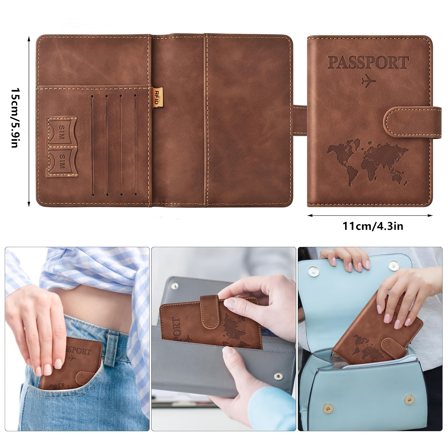 Passport Holder, Passport Cove – Card Top Loader Bewertung und Preis