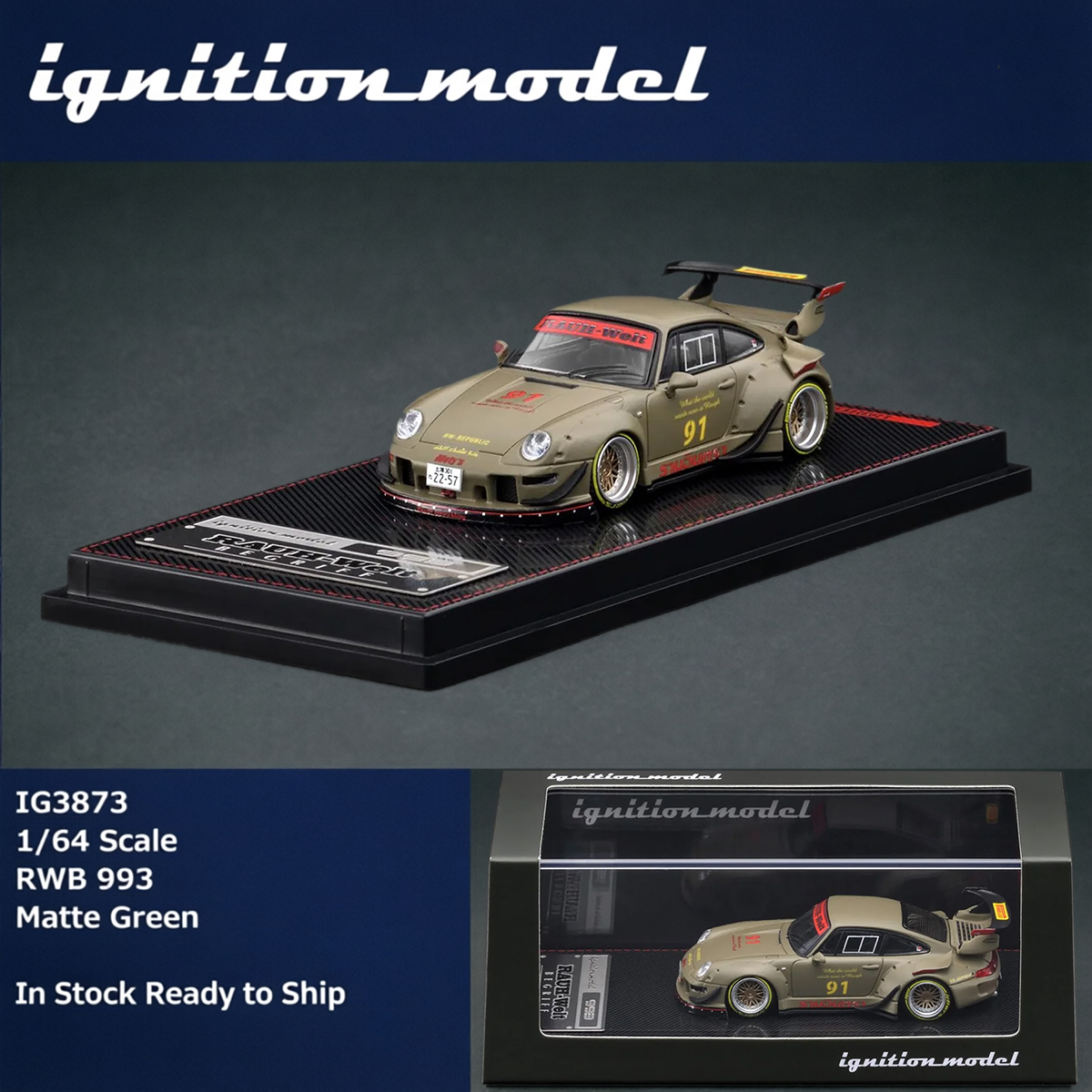 Ignition Model IG3873 1:64 Por – Die Cast Car 1 64 Bewertung und Preis