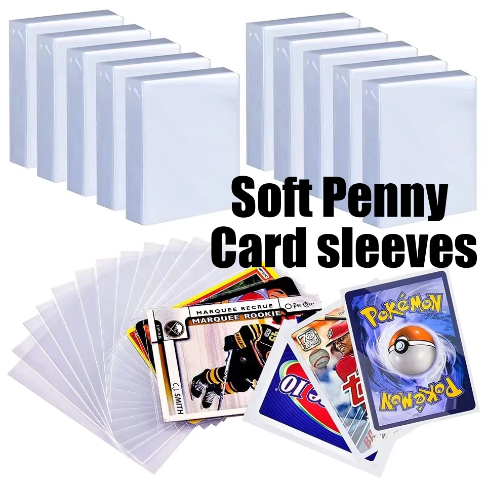 100-600pcs Card Sleeves Hard S – Card Penny Sleeve Bewertung und Preis
