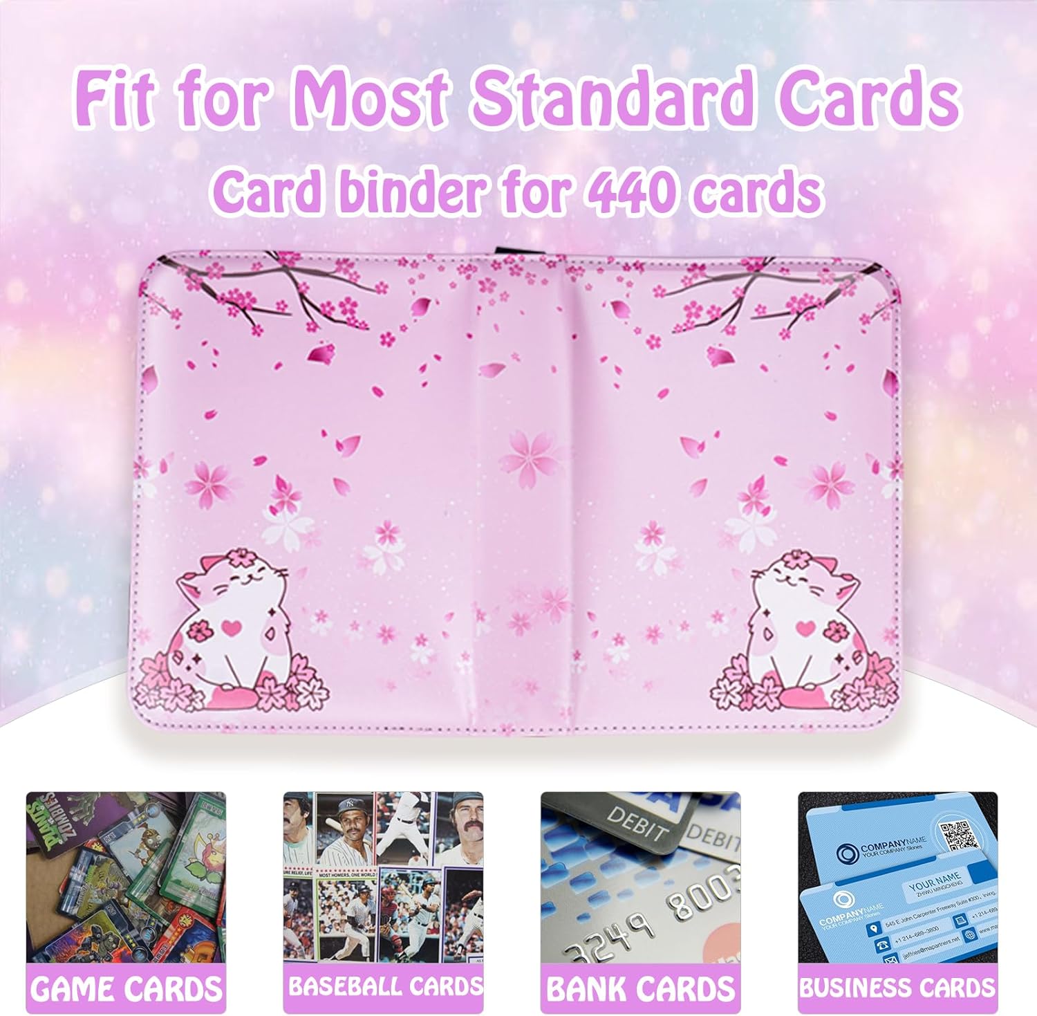 440 Card Binder for Girls with – Trading Card Binder Bewertung und Preis