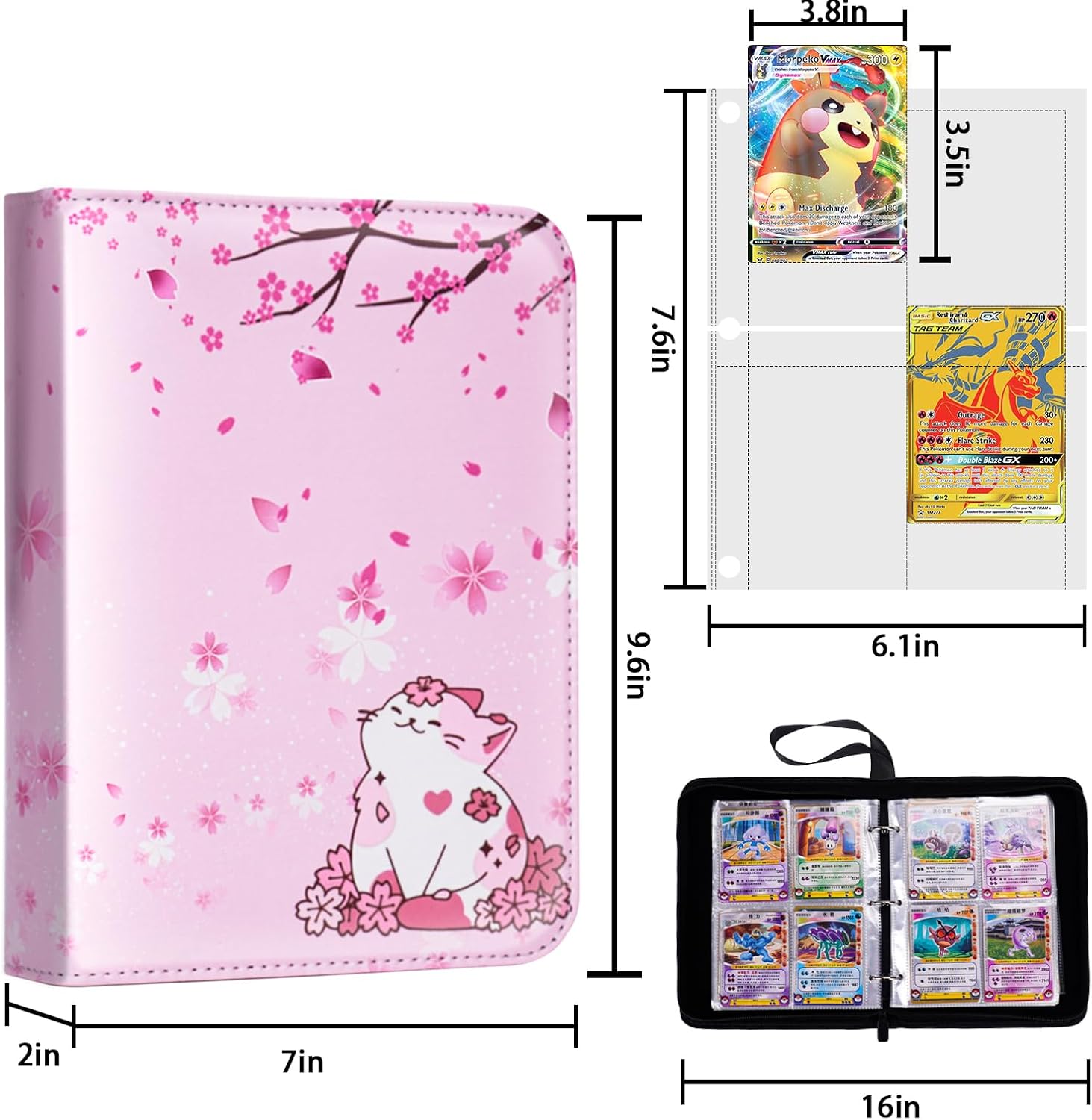 440 Card Binder for Girls with – Trading Card Binder Bewertung und Preis