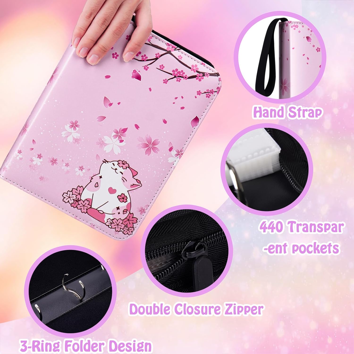 440 Card Binder for Girls with – Trading Card Binder Bewertung und Preis