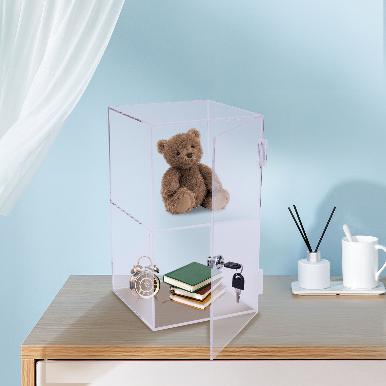 Transparent Acrylic 20x20x35cm – Display Case Acrylic Bewertung und Preis