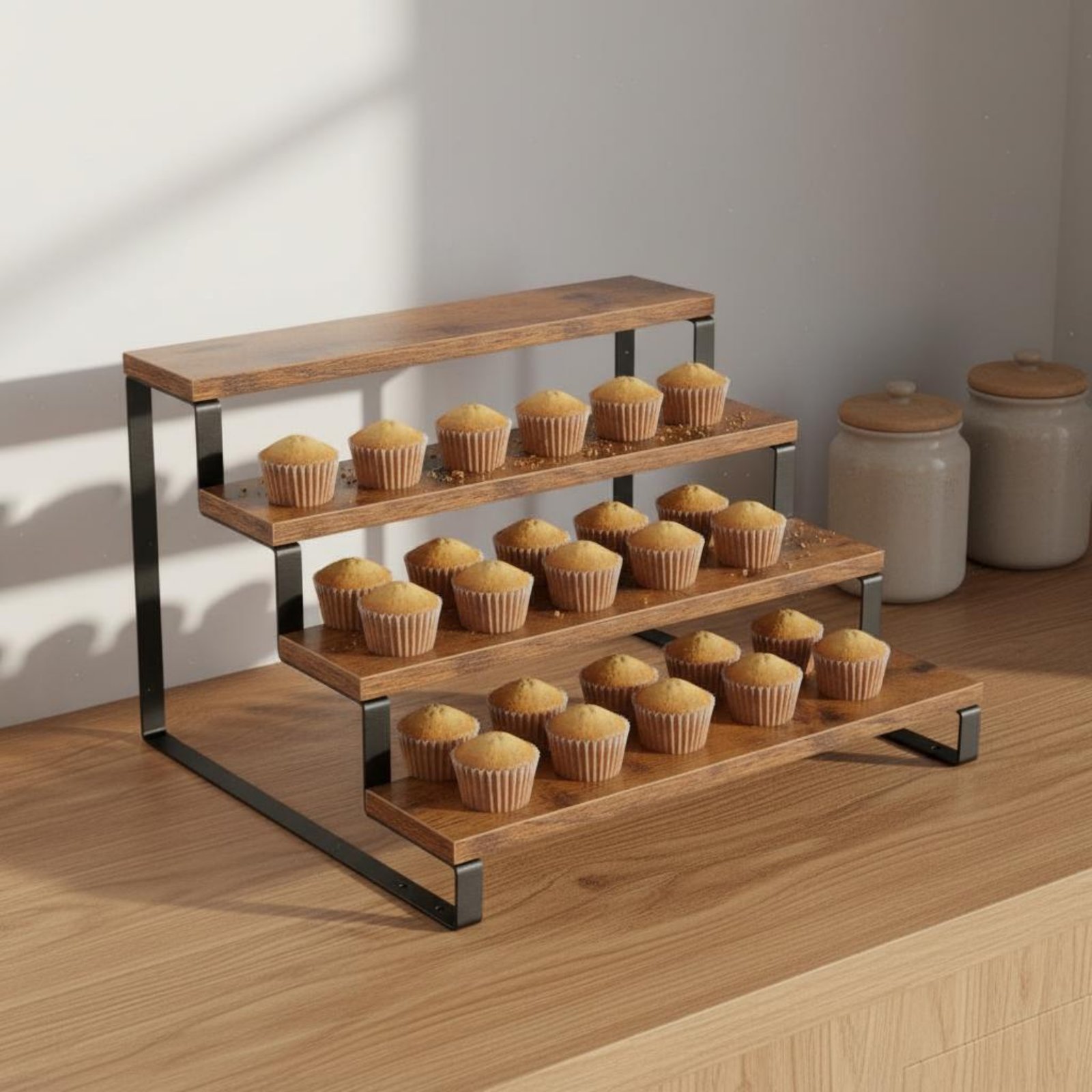4 Tier Display Riser Space Sav – Display Risers Set Bewertung und Preis