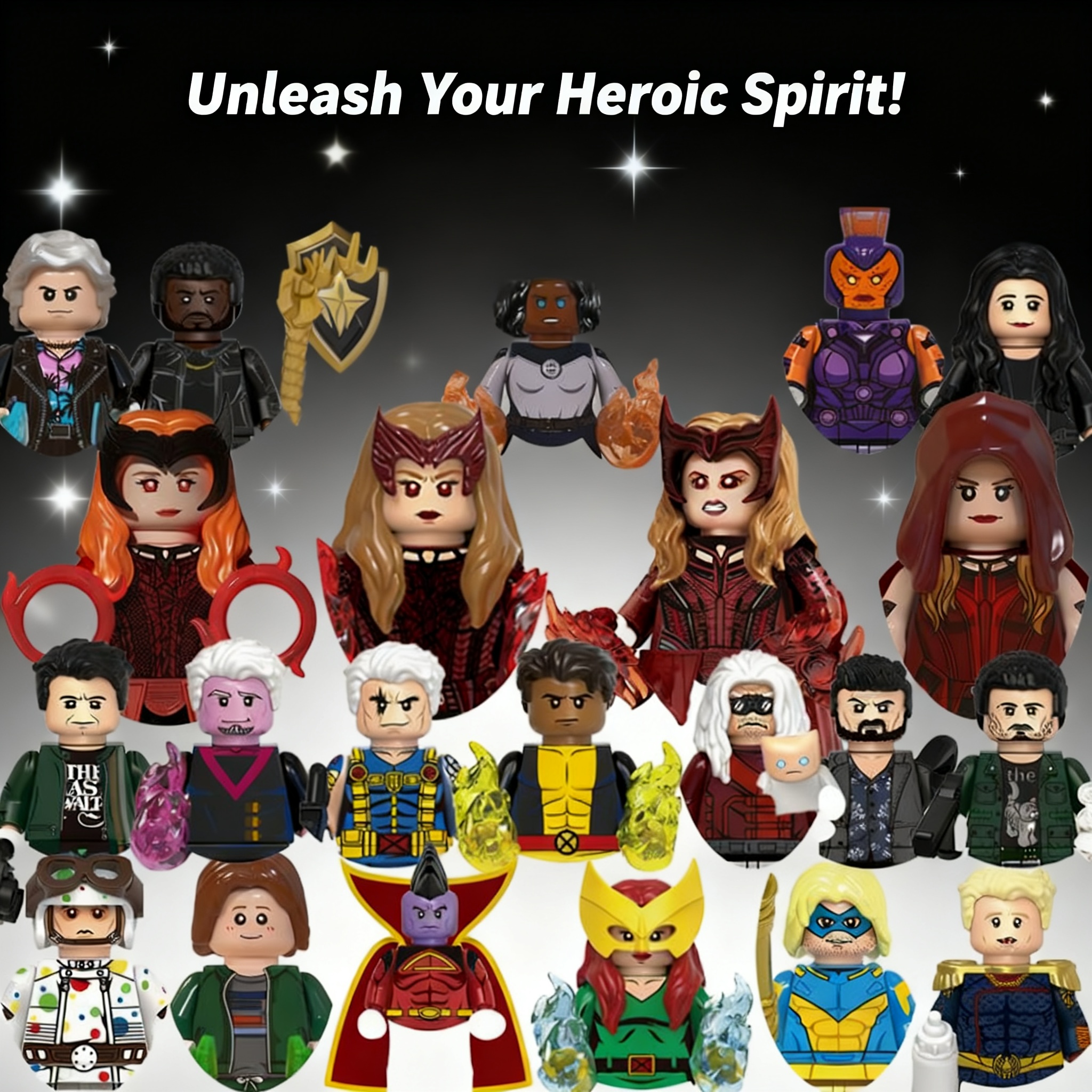New Wanda Mini Action Figures  – Building Block Mini Bewertung und Preis