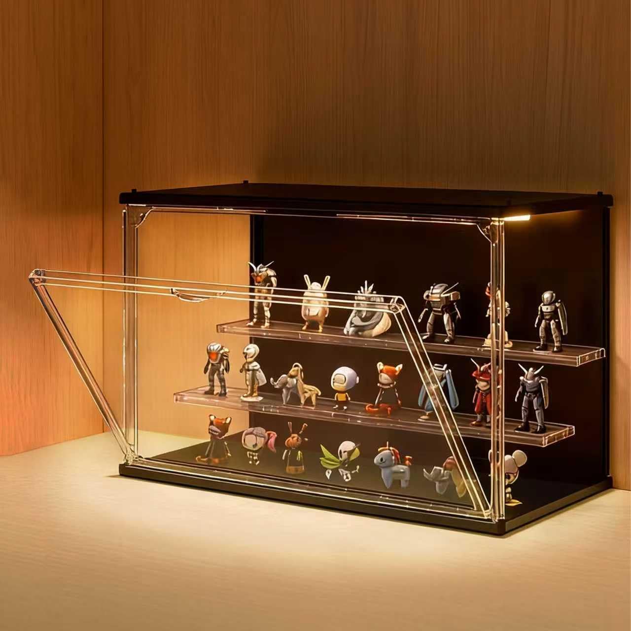 3-Tier Stackable LED Display C – Display Case Acrylic Bewertung und Preis