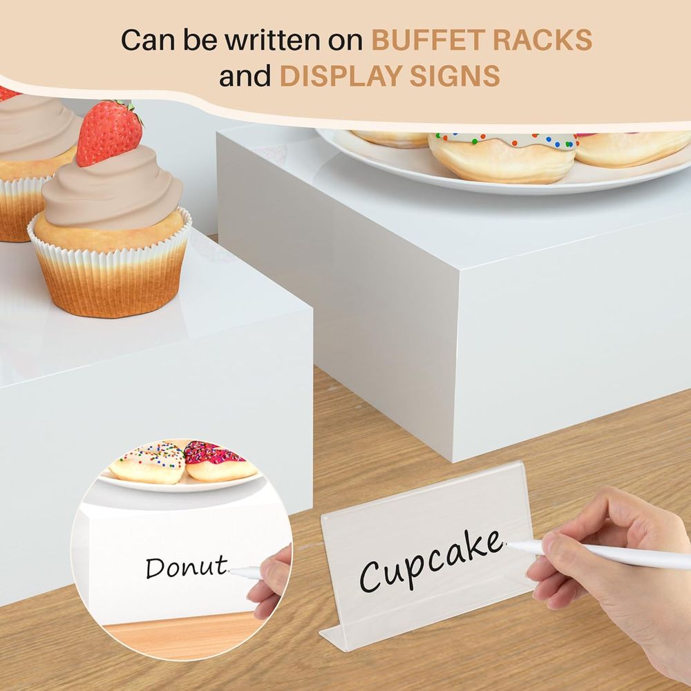 【8Pcs】 Buffet Risers,Dessert T – Display Risers Set Bewertung und Preis