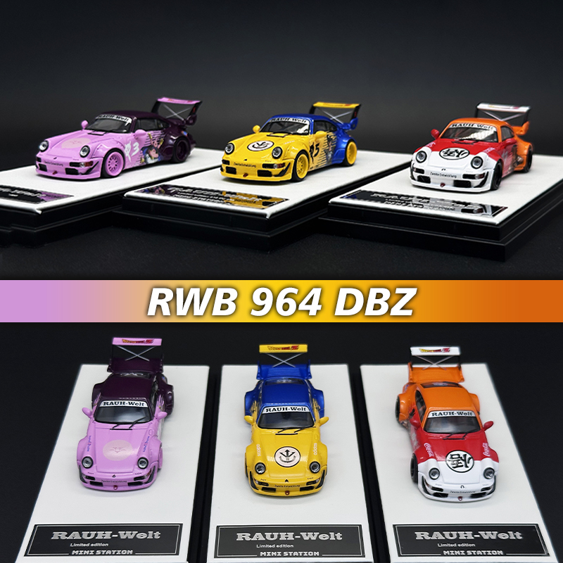 MiniStation 1:64 RWB 964 Ball  – Die Cast Car 1 64 Bewertung und Preis